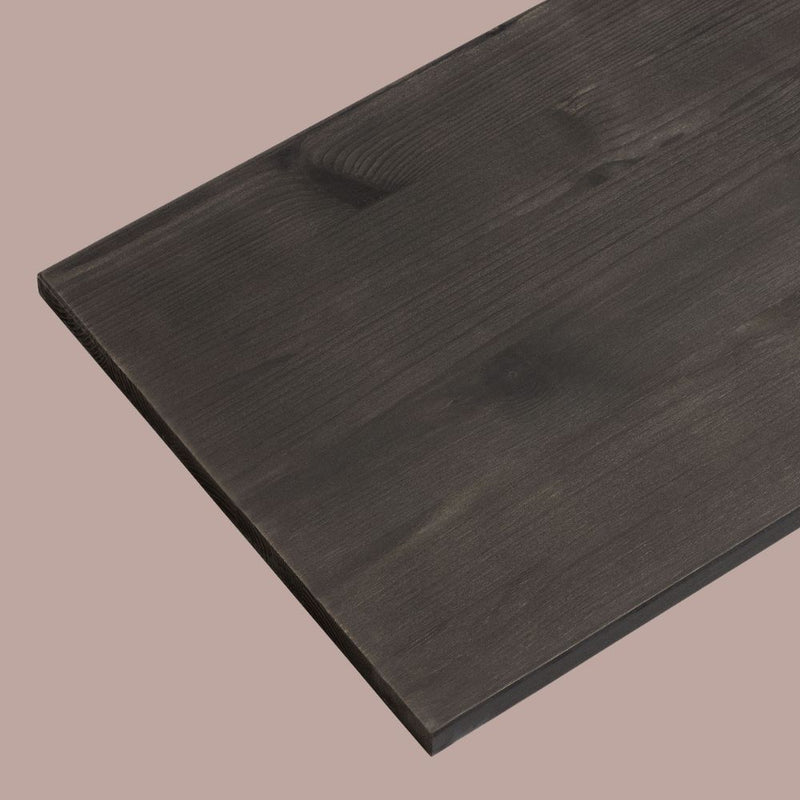 RackBuddy Marlow - Tringle à vêtements murale avec étagère en bois