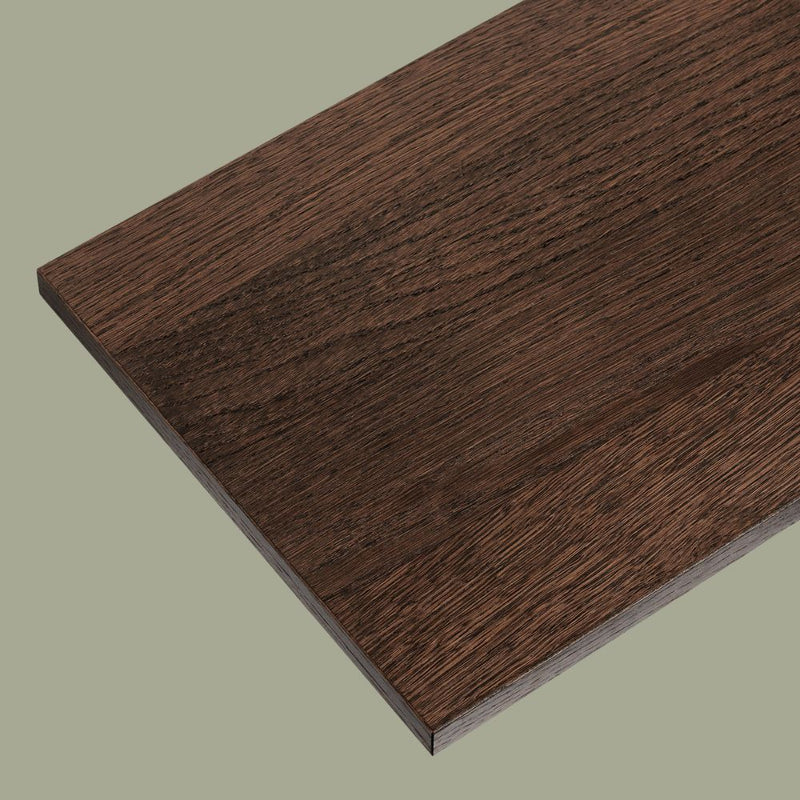RackBuddy Marlow - Tringle à vêtements murale avec étagère en bois
