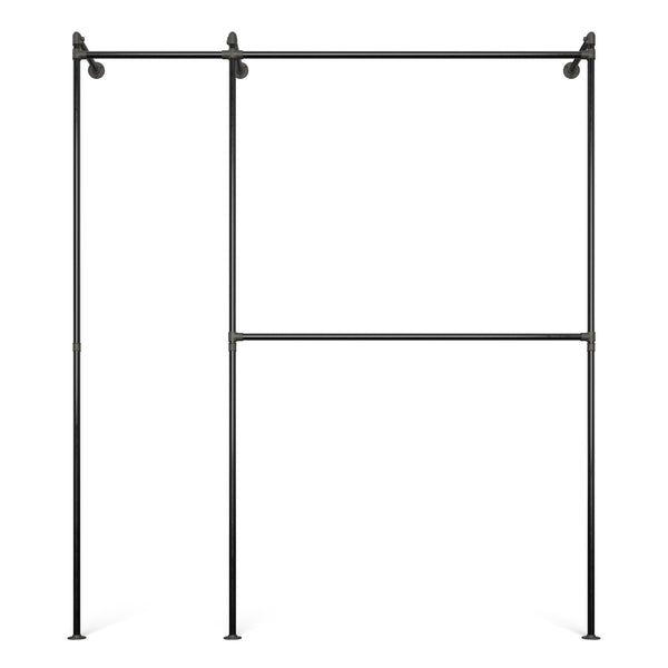Original Walk-In penderie 2 colonnes - (1 rail /2 rails)