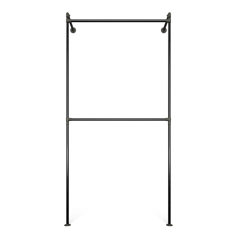 Original Walk-in 1 colonne Portant à vêtements double barre - (2 rail)