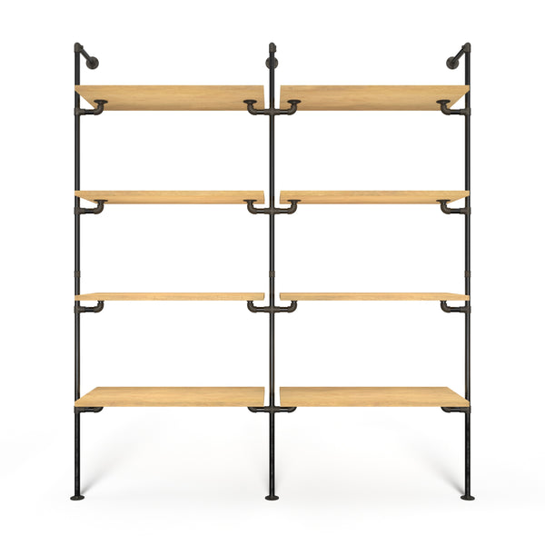 Original Walk-In 2 colonnes - (4 étagères / 4 étagères)