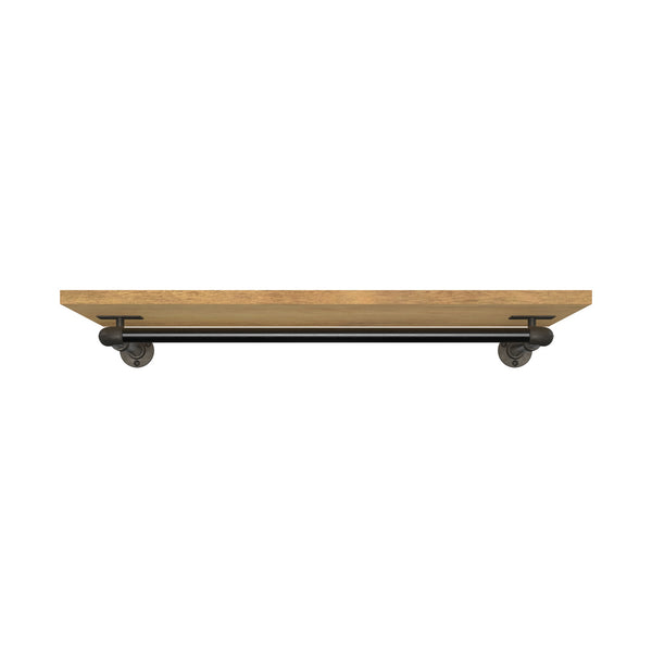 Original Marlow - Tringle à vêtements murale avec étagère en bois