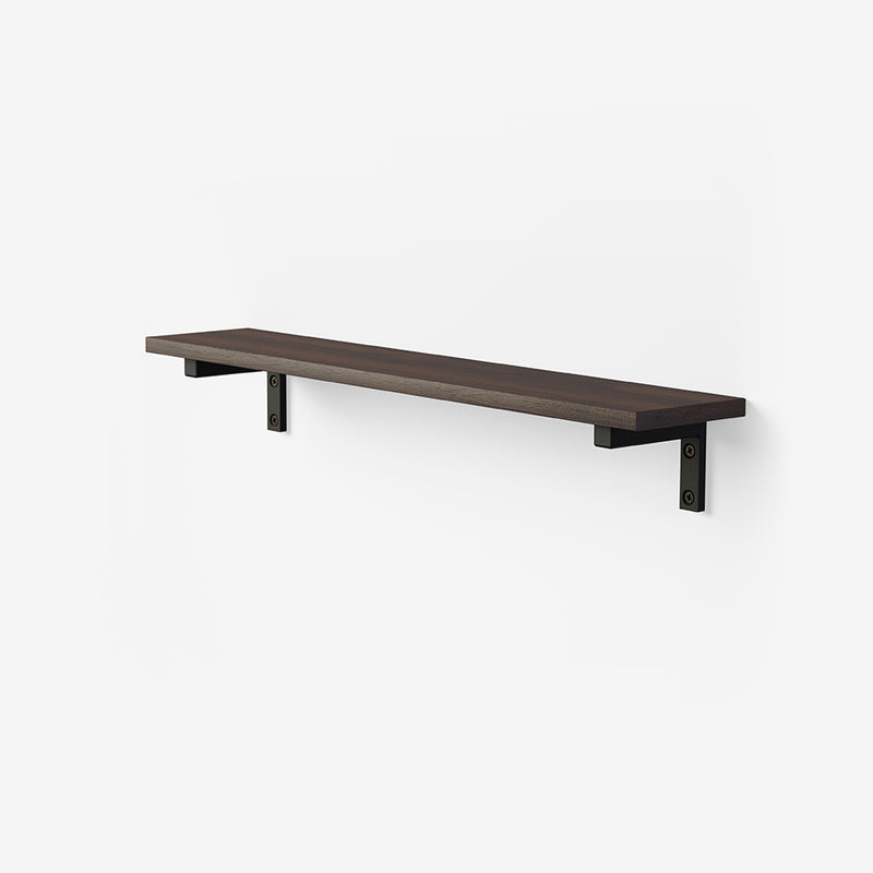 Frame Little John - Étagère en chêne avec supports minimalistes carrés