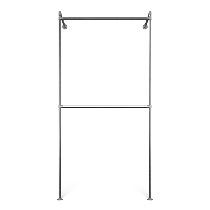 Original Walk-in 1 colonne Portant à vêtements double barre - (2 rail)