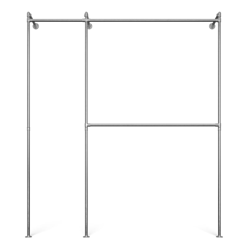 Original Walk-In penderie 2 colonnes - (1 rail /2 rails)