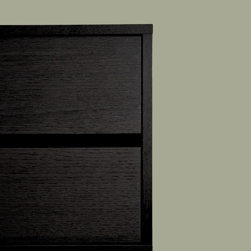 Original Walk-In 3 colonnes penderie avec commode - (1 rail + 1 commode / 2 rails /  4 étagères)